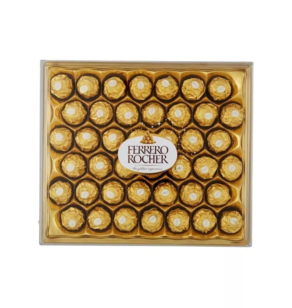 Appealing Box of Ferrero Rocher Chocolate with Love