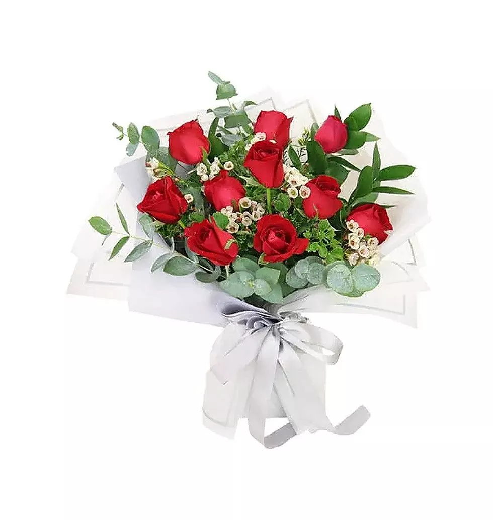 Bouquet of Roses from a Florist
