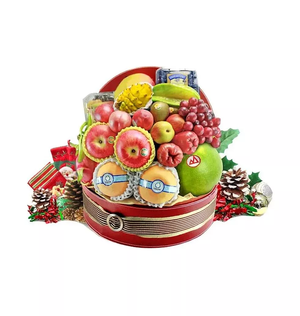 Bag of Fruits for Christmas