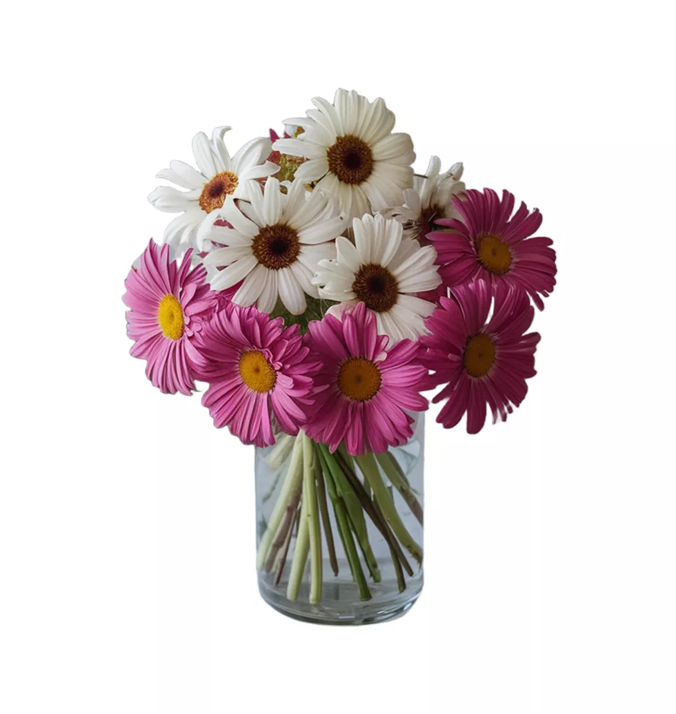 Smooth Gerberas and Chrysanthemum Bouquet