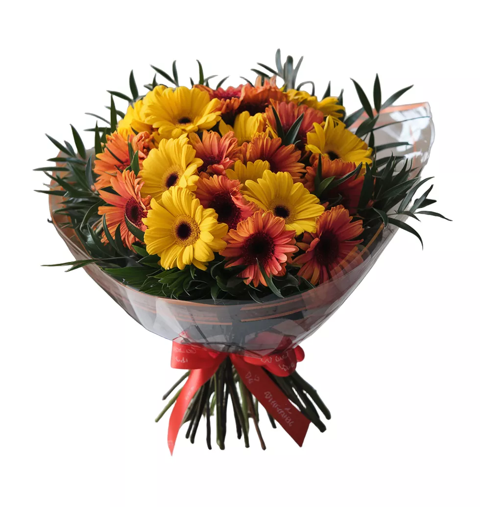 Lovely Bouquet Gerberas and Lisianthus