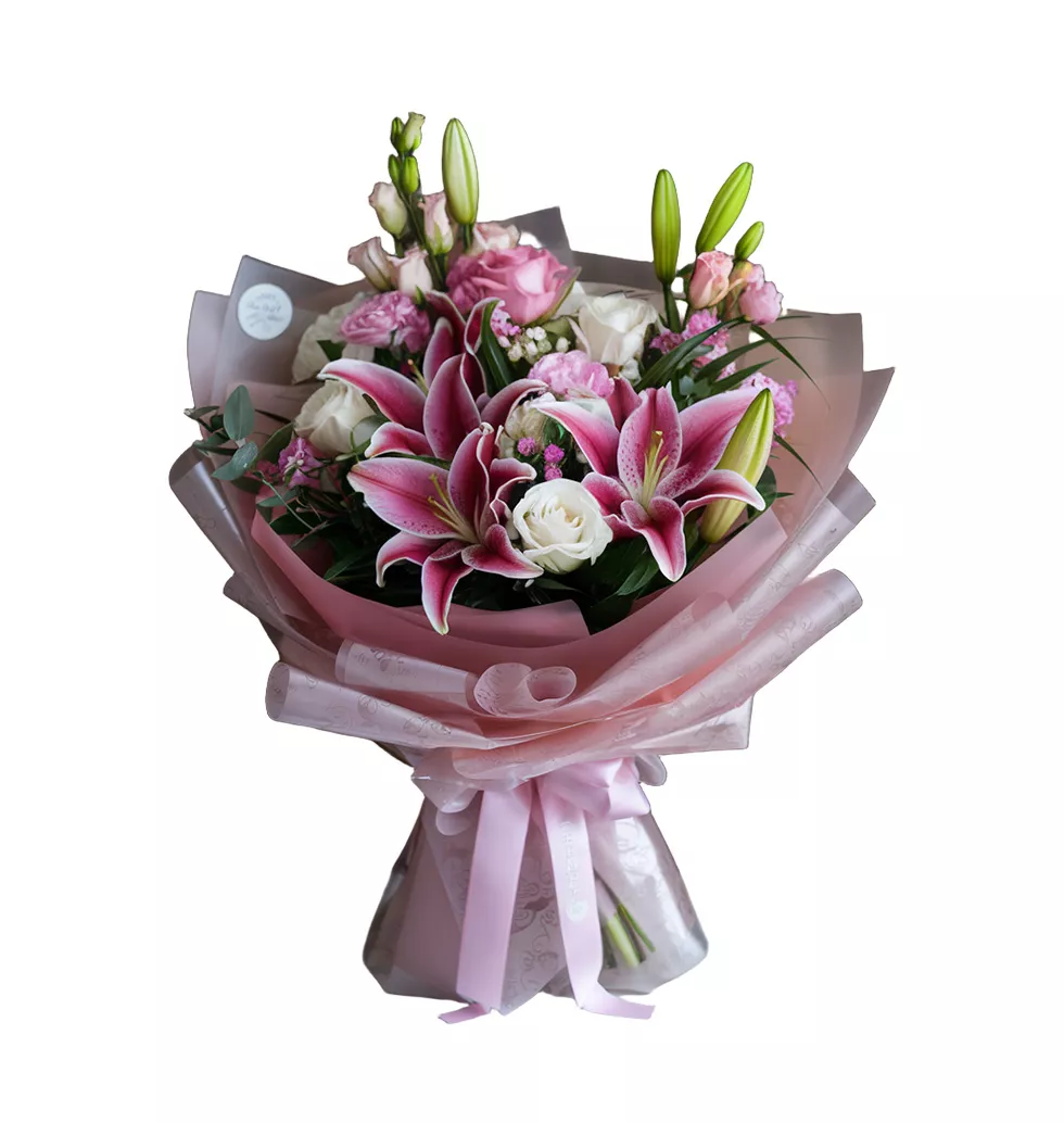 Soft Colour Floral Bouquet