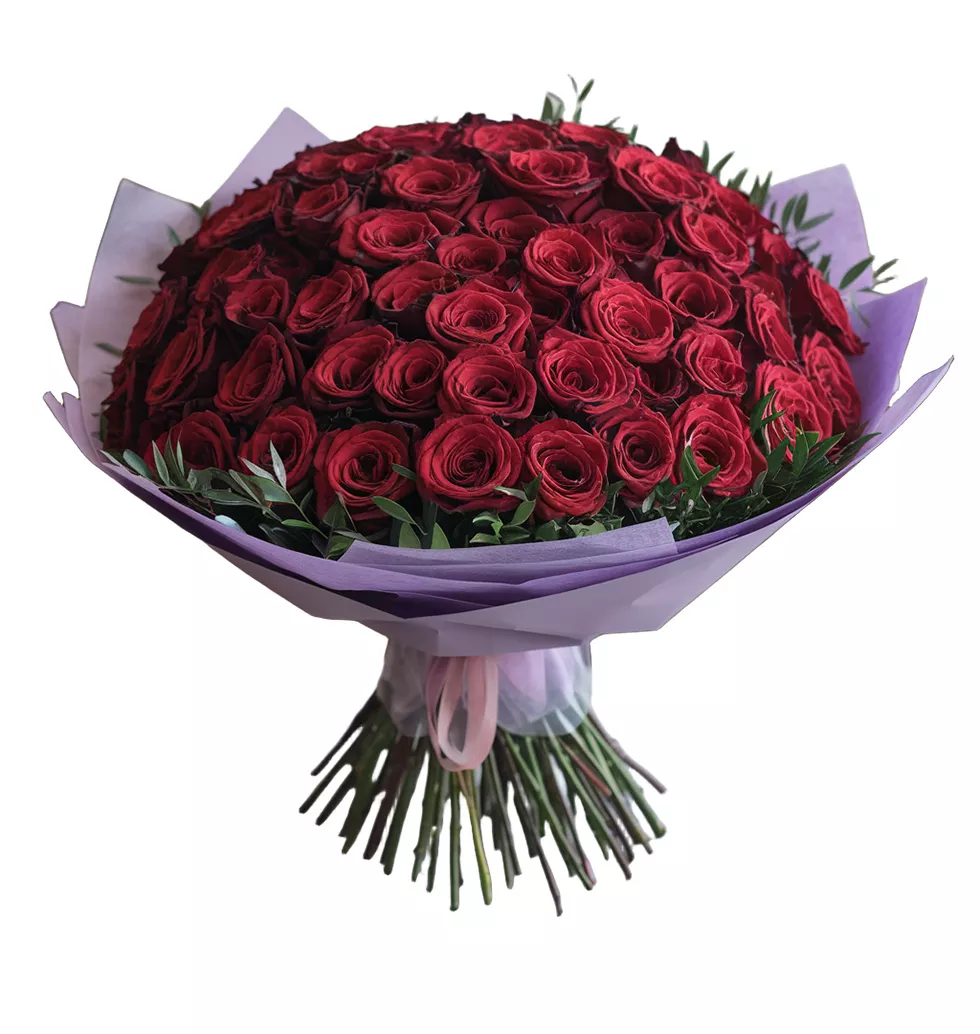 Graceful 100 Roses Bouquet