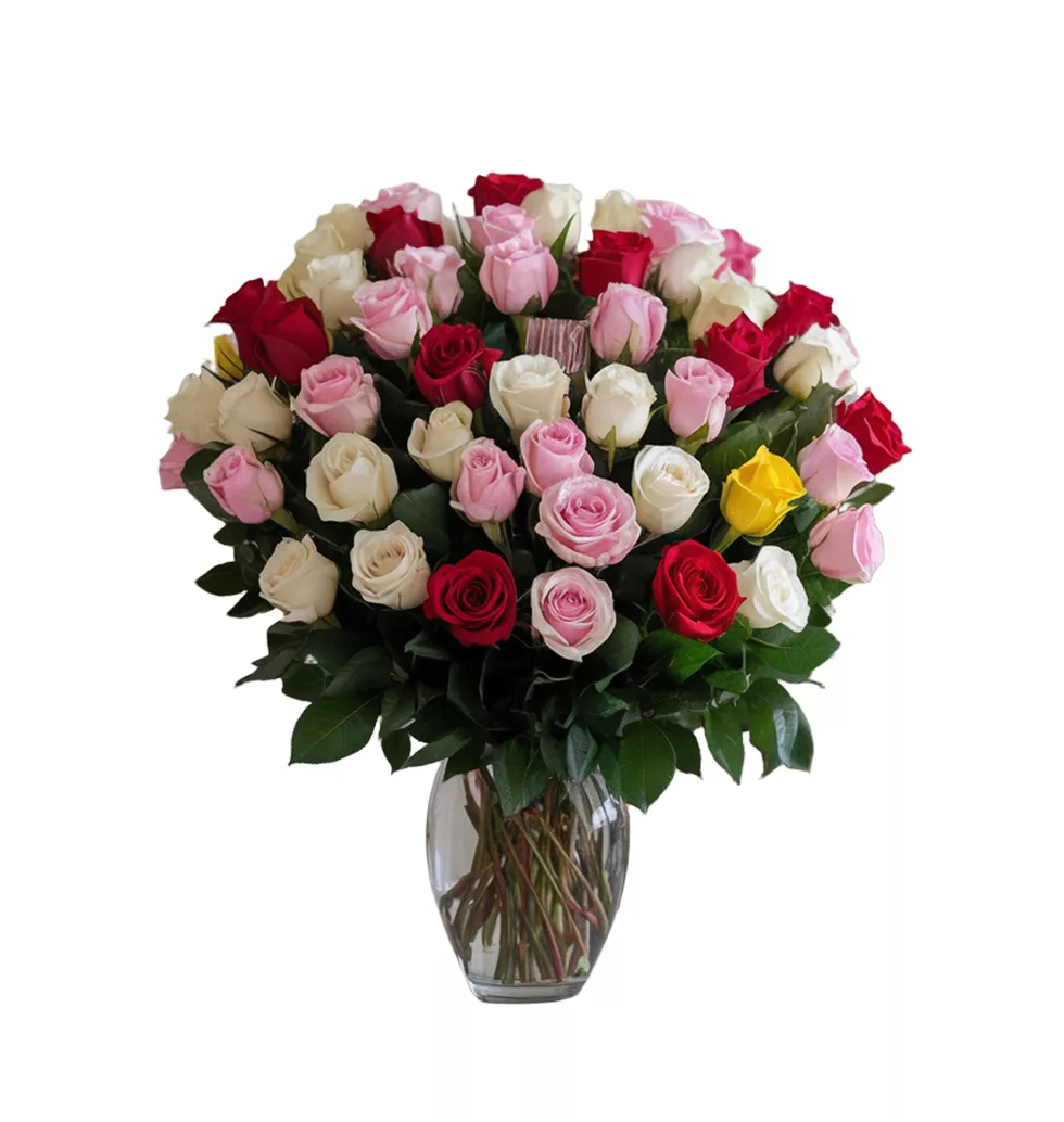 Everlasting 99 Rose Bouquet