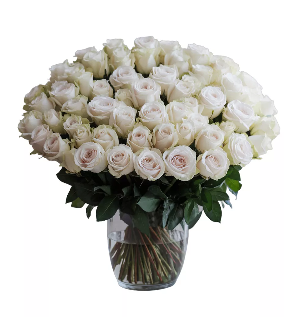 Pure Elegance Roses Bouquet